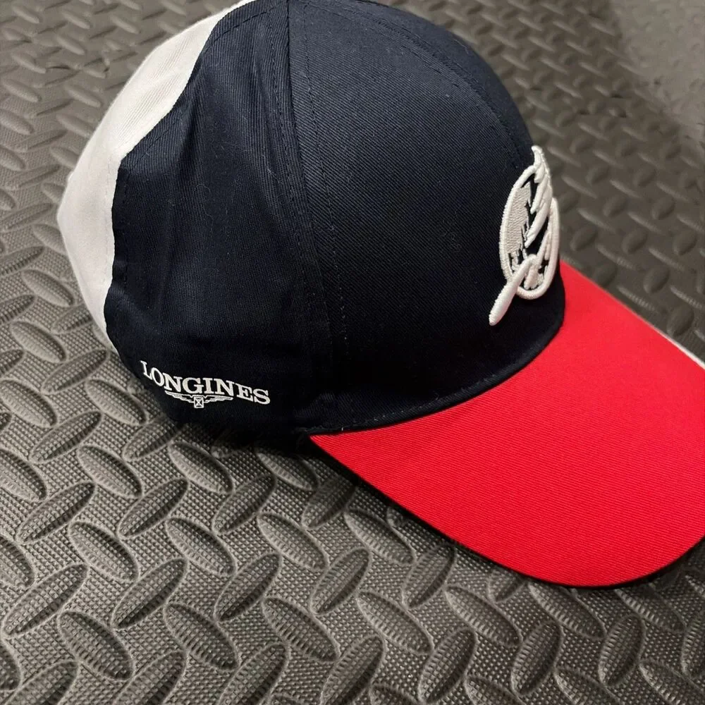 Rare LONGINES Watches Hong Kong International Races Cap Adjustable Unisex Hat